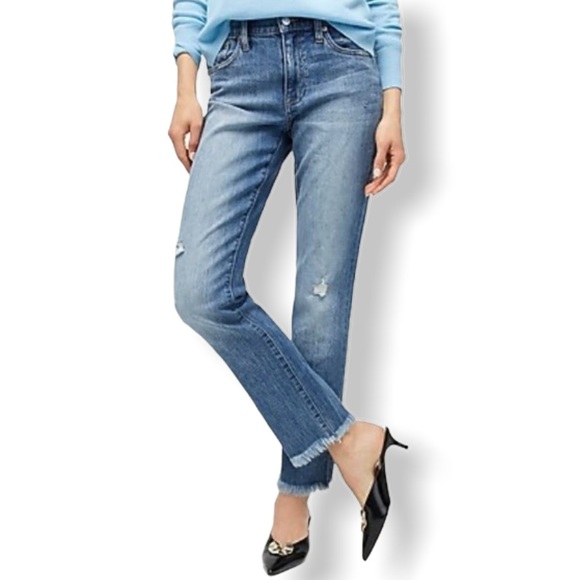 J. Crew Slim Boyfriend Jean In Seacoast Blue - Picture 1 of 5